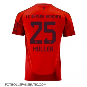 Bayern Munich Thomas Muller #25 Replika Hemmatröja 2024-25 Kortärmad